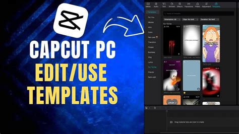 How To Use Capcut Templates On Pc