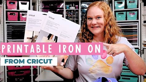 How To Use Cricut Printable Iron On For Dark Fabrics