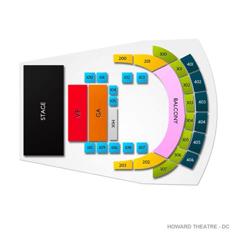 Howard Theatre Dc Seating Chart