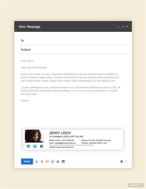 Hr Email Templates