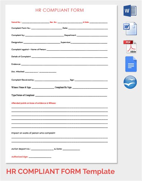 Hr Forms Templates