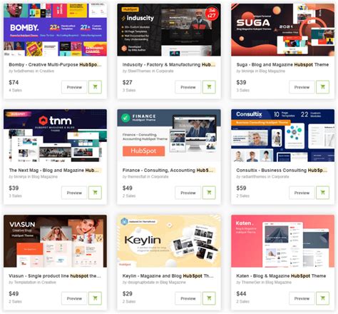 Hubspot Landing Page Templates