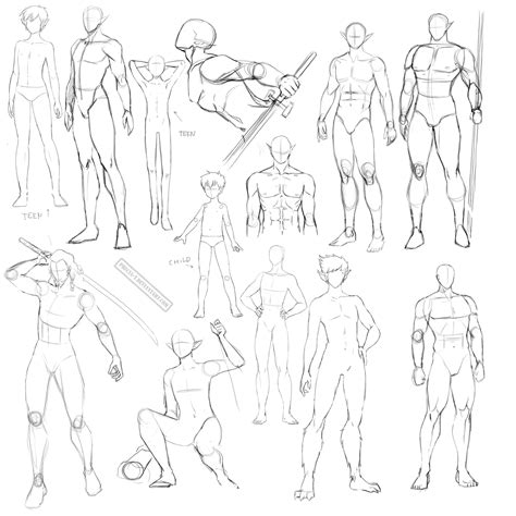 Human Template Drawing