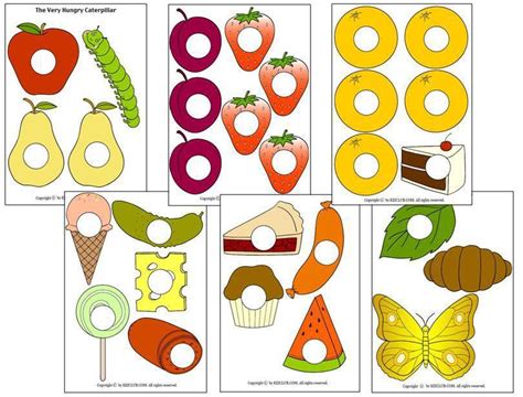 Hungry Caterpillar Food Printable