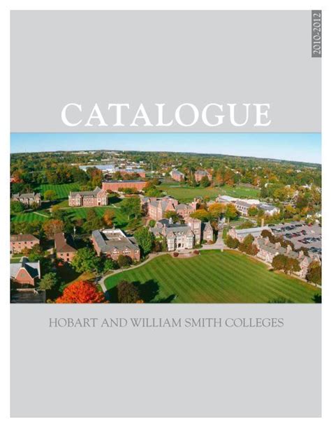 Hws Course Catalogue