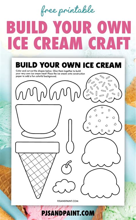 Ice Cream Free Printables