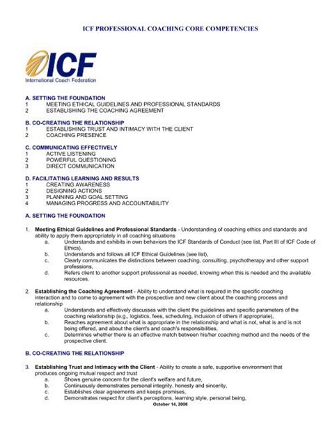 Icf Coaching Contract Template
