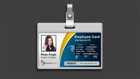 Id Badge Template Photoshop