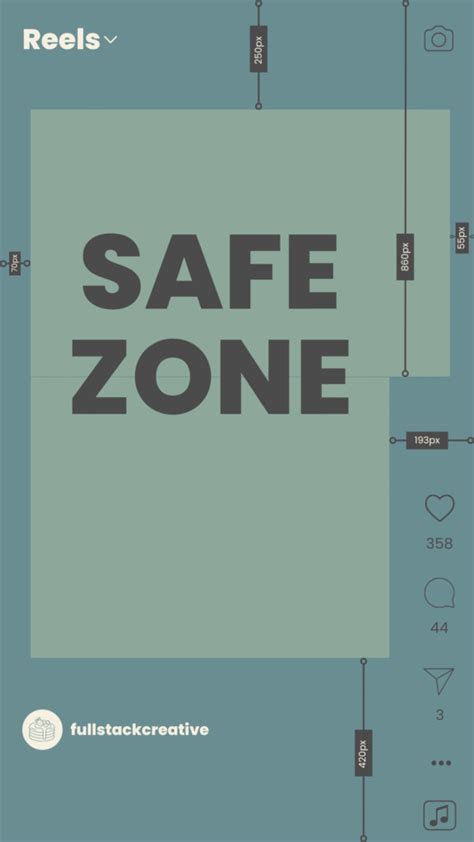 Ig Reels Safe Zone Template