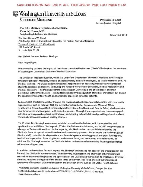 Impact Letter Template