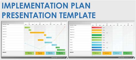 Implementation Schedule Template