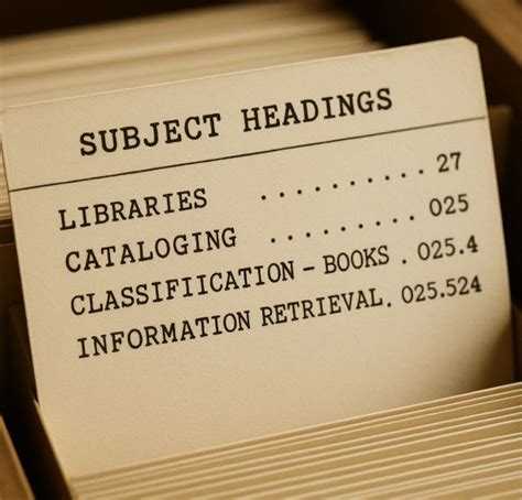 Importance Of Cataloging And Classification In Library