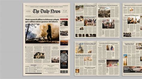 Indesign Newspaper Template