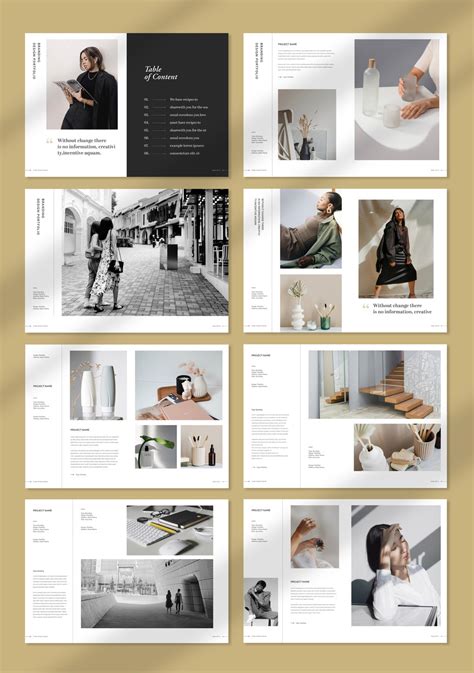 Indesign Portfolio Template