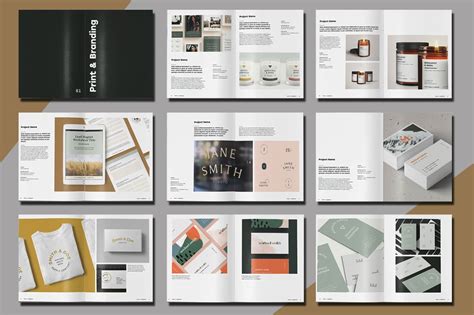 Indesign Portfolio Templates