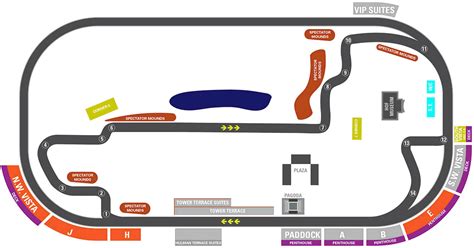 Indianapolis 500 Track Seating Chart