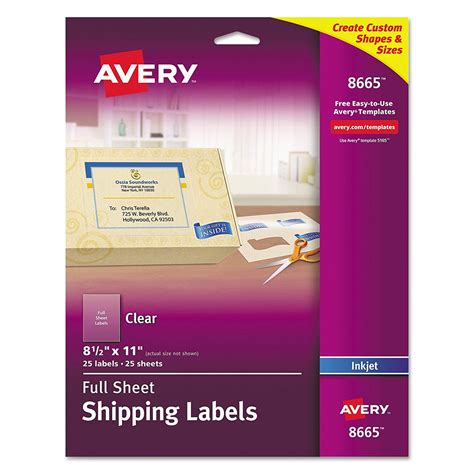 Inkjet Printable Labels