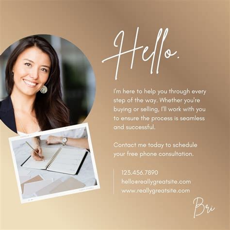 Instagram Introduction Post Template