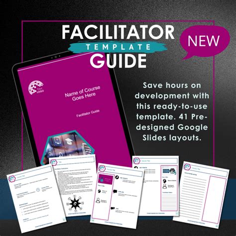 Instructional Design Facilitator Guide Template
