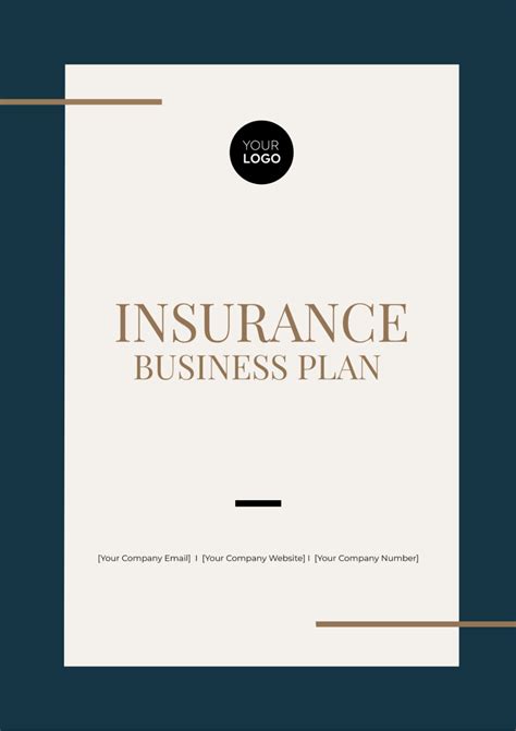 Insurance Business Plan Template