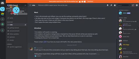 Introduction Discord Template