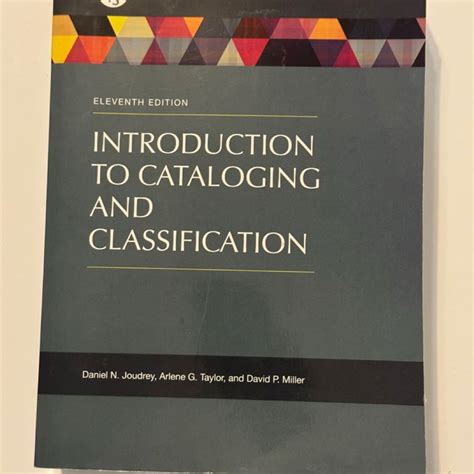 Introduction To Cataloging And Classification 11th Edition Used