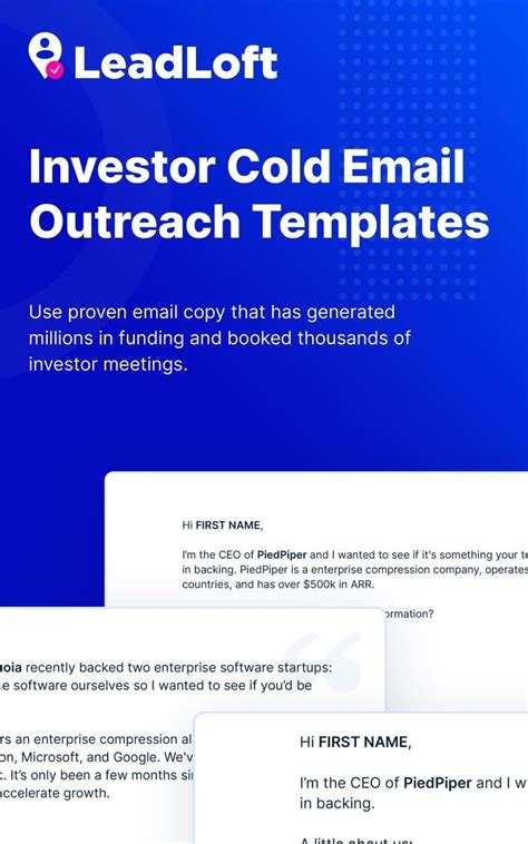 Investment Banking Cold Email Template