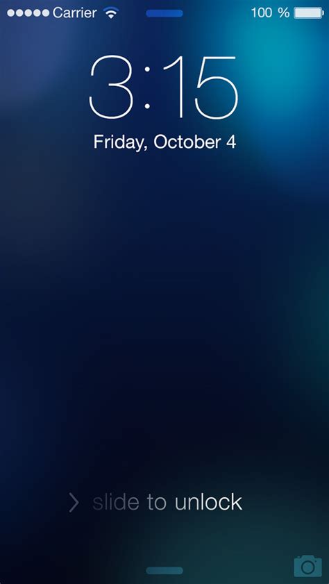 Iphone Lock Screen Template