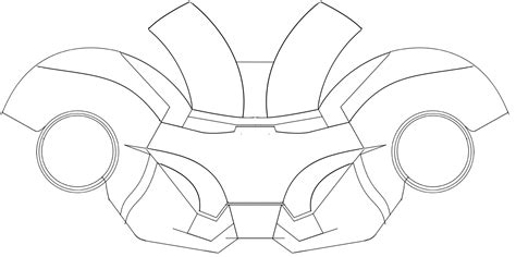 Iron Man Mask Template