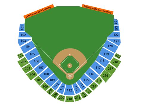 Ironpigs Baseball Seating Chart
