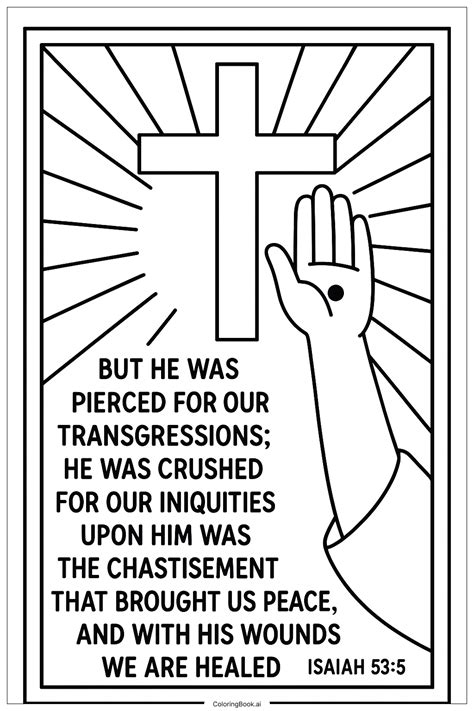 Isaiah 53:5 Printable Gospel Project