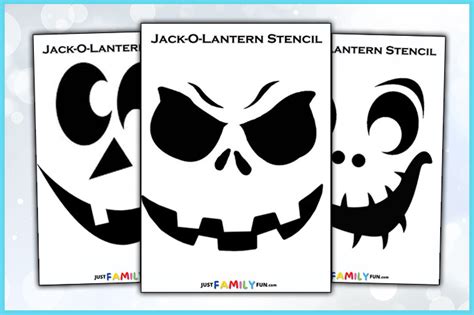 Jack O Lantern Printable Templates For Free
