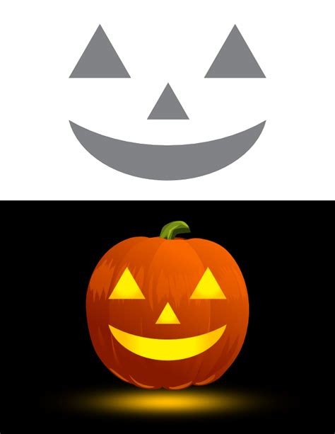 Jack O Lantern Stencil Printable