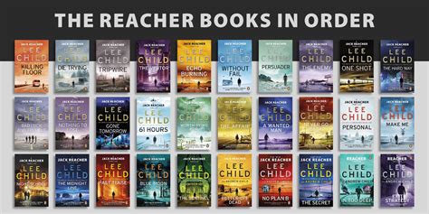 Jack Reacher Books In Chronological Order Printable List