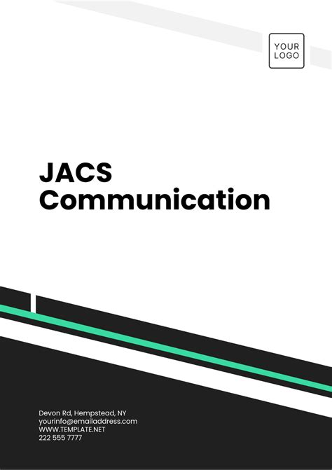 Jacs Communication Template
