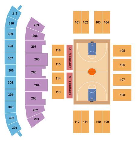 Jadwin Gym Seating Chart