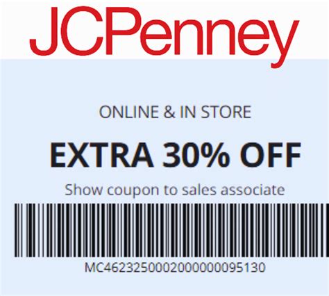 Jc Penney Printable In Store Coupon November 2017