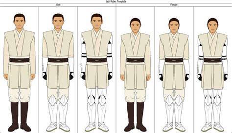 Jedi Robe Template
