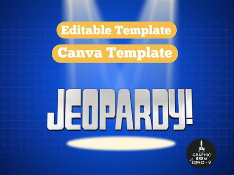 Jeopardy Template Canva