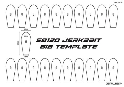 Jerkbait Templates