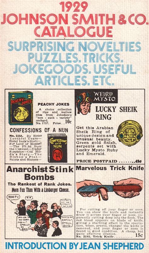 Johnson Smith Catalogue