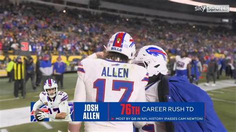 Josh Allen Rushing Tds Career