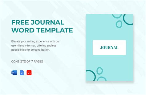 Journal Template Microsoft Word
