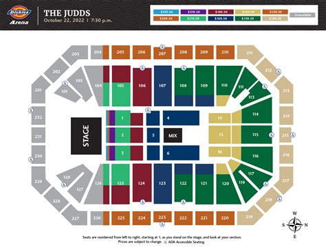 Judson's Live Seating Chart