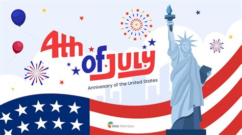 July 4th Powerpoint Templates