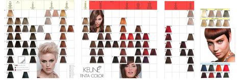 Keune Hair Colour Chart