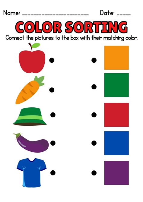 Kindergarten Activities Printable