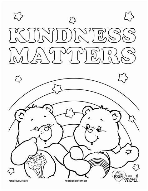 Kindness Coloring Pages Free Printable