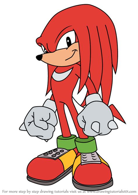 Knuckles Easy Drawing