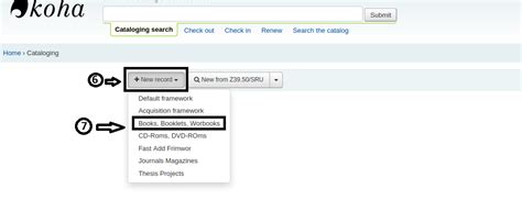 Koha Catalog New Book With Barcode Scanner